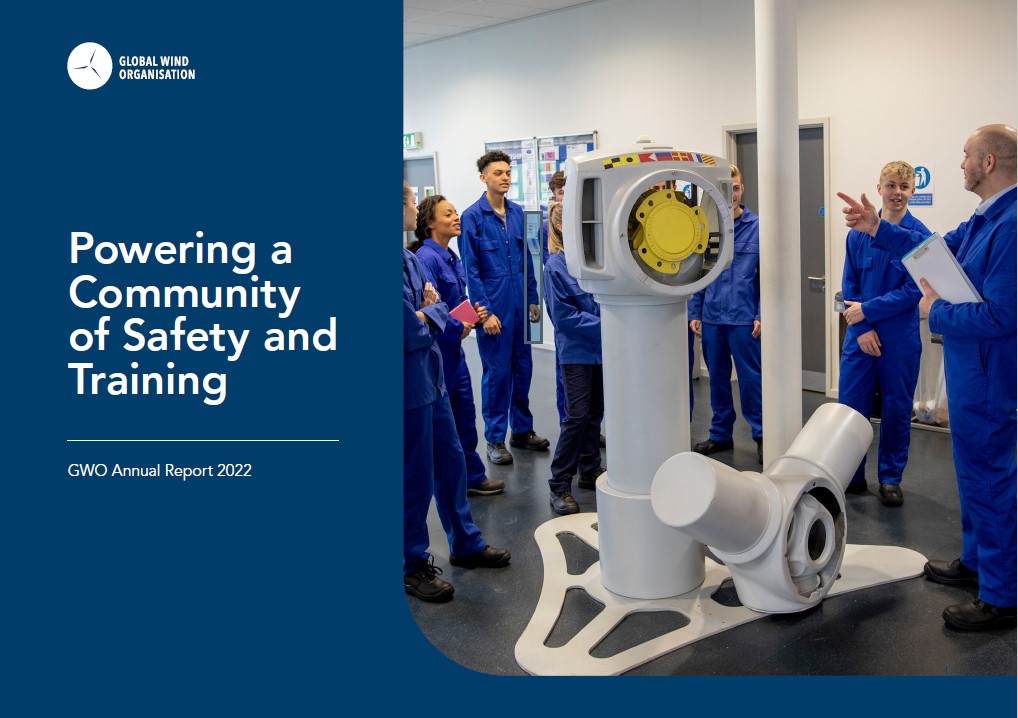 Impressive year for wind energy safety as GWO Trained Workforce passes